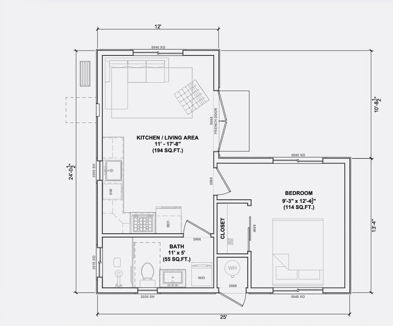 The Mesquite floor plan