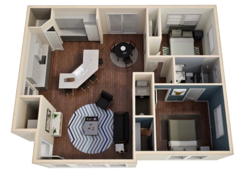 The Tortolita interior