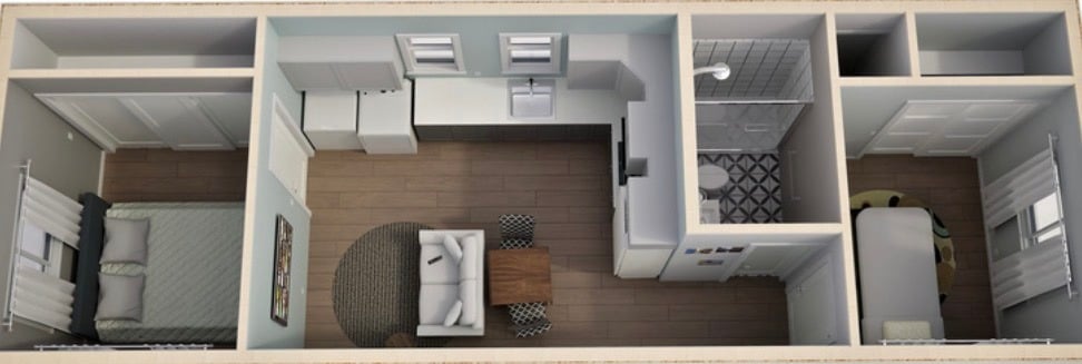 The Tanque Verde interior