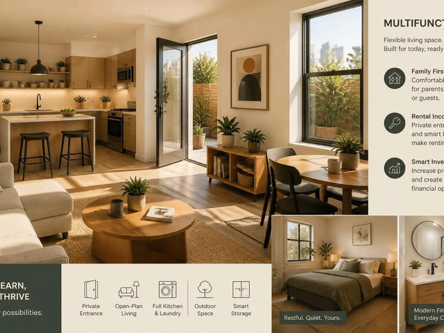 One ADU, Two Purposes: Family Housing Now and Rental Potential Later